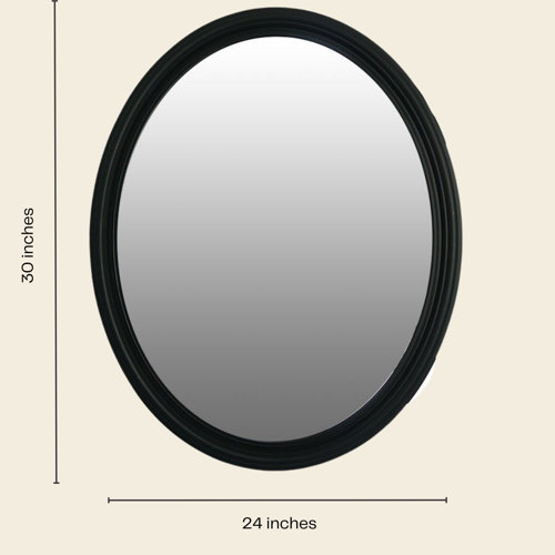 Black Oval Vanity Mirrors You'll Love Wayfair